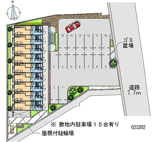 ★手数料０円★相楽郡精華町下狛　月極駐車場（LP）